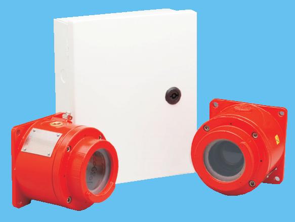 Barreira infravermelha � prova de explos�o