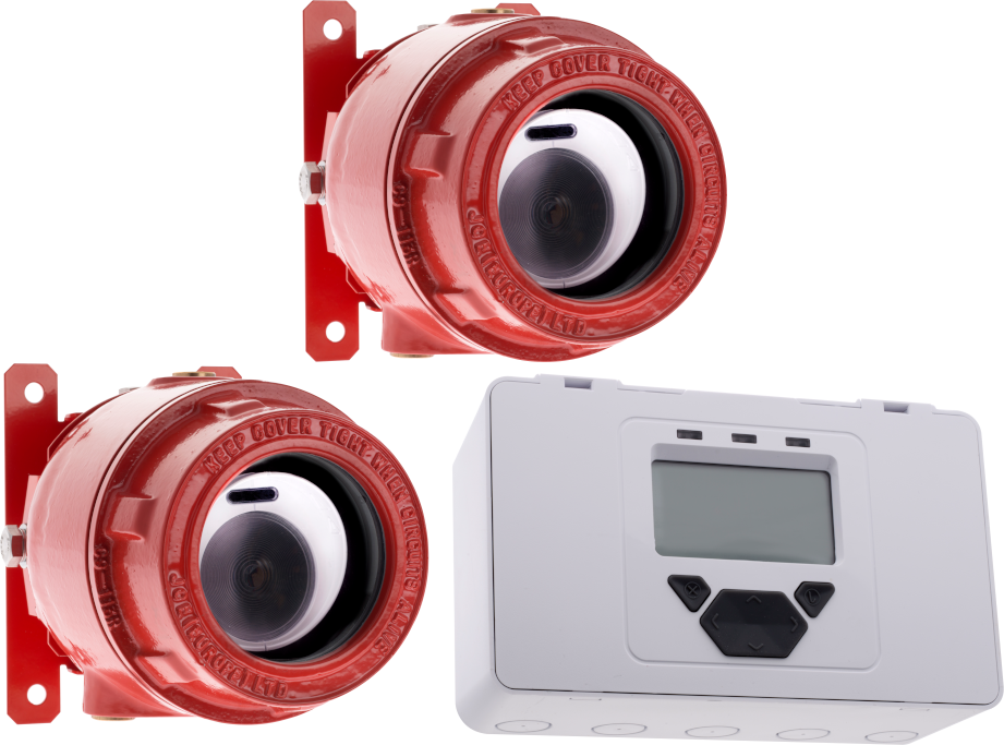 Barreira infravermelha � prova de explos�o